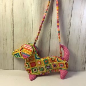 Sassy Pet Saks by Douglas Cuddle Toys Dachshund Dog Purse